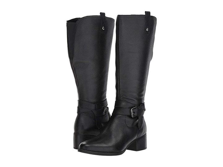 Naturalizer Kim (black Wide Calf Leather) Women's Shoes