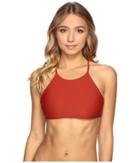 Body Glove Smoothies Elena Top (terracotta) Women's Swimwear