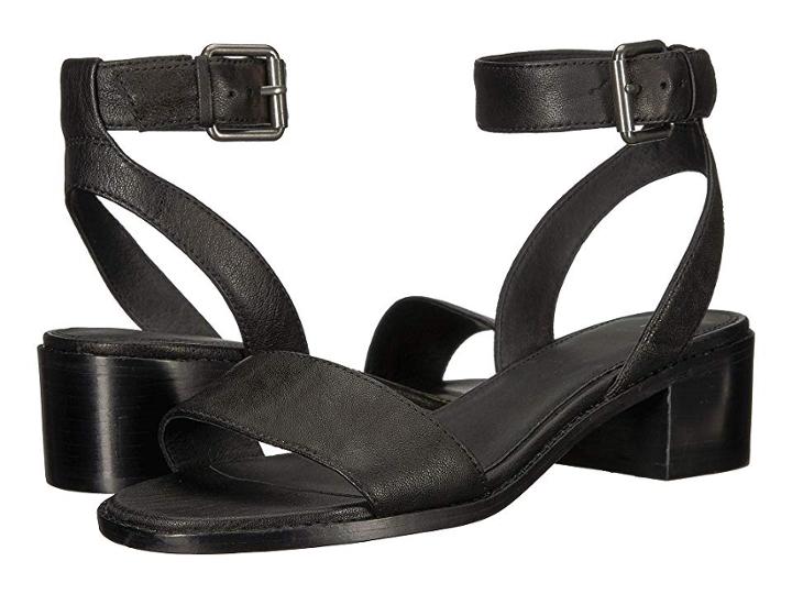 Frye Cindy Two-piece (black) Women's Sandals