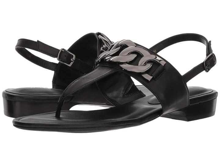 Vaneli Yachi (black Nappa) Women's Sandals