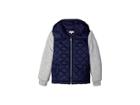 Splendid Littles Jacket Puff With Hood (little Kids/big Kids) (true Navy) Boy's Coat