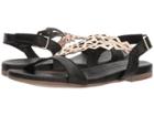 Tamaris Kim 1-1-28126-20 (black/rose Metallic) Women's Dress Sandals