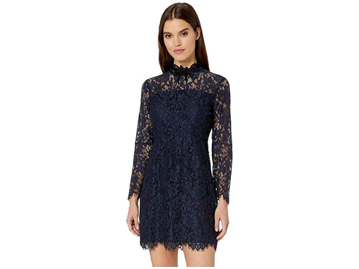 Juicy Couture Corded Lace Dress (regal) Women's Dress