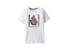 Volcom Kids Statiq Short Sleeve Tee (toddler/little Kids) (white) Boy's T Shirt