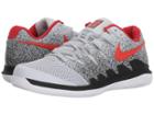 Nike Air Zoom Vapor X (pure Platinum/habanero Red/black) Men's Tennis Shoes