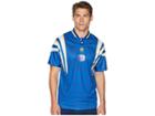 Adidas Skateboarding Teixeira Jersey (collegiate Royal/bold Gold/white) Men's Short Sleeve Pullover