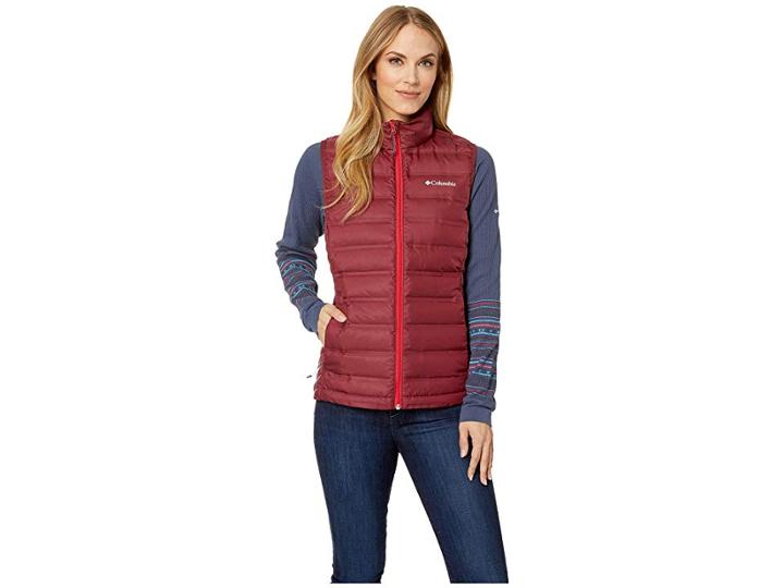 Columbia Lake 22 Vest (rich Wine/red Mercury) Women's Vest