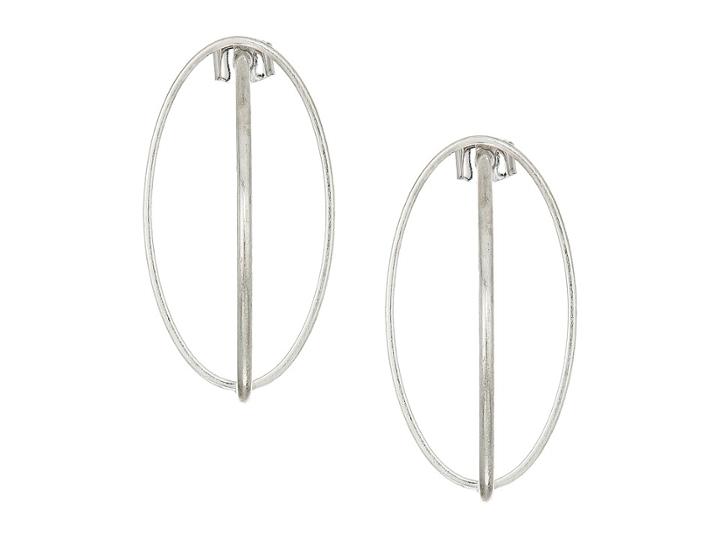 Lucky Brand Orbital Earrings (silver) Earring
