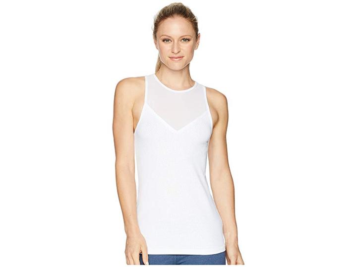 Lorna Jane Persist Excel Tank Top (white) Women's Sleeveless