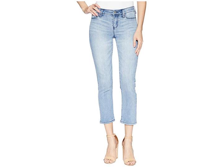 Liverpool Leah Crop Straight In Newhall (newhall) Women's Jeans