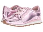 Tory Sport Ruffle Trainer (cotton Pink/cotton Pink/cotton Pink) Women's Shoes