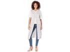 Calvin Klein Loose Knit Duster (heathered Almond) Women's Clothing