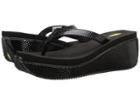 Volatile Digs (black) Women's Wedge Shoes