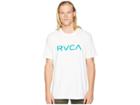 Rvca Big Rvca Tee (white) Men's Clothing