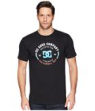 Dc Round About Short Sleeve Tee (black) Men's Short Sleeve Pullover