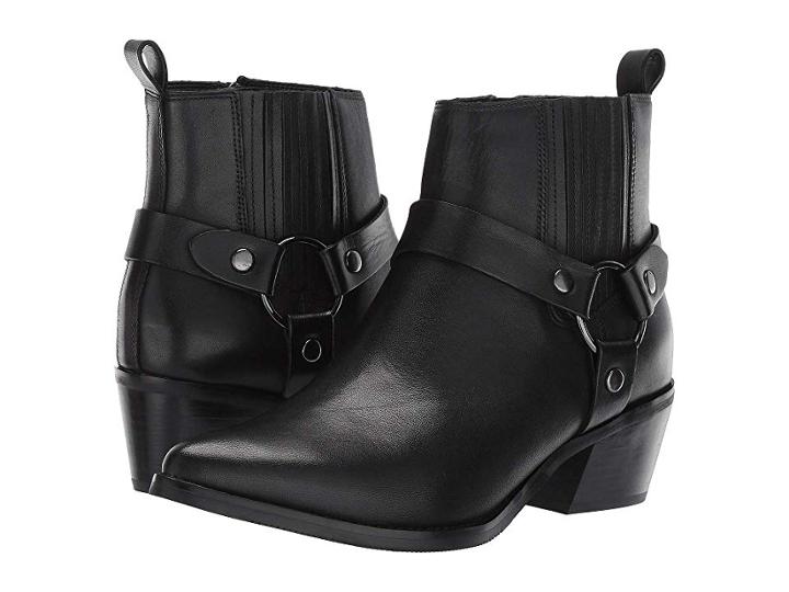 Blondo Tasha Waterproof Bootie (black Leather) Women's Boots