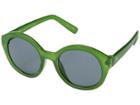 Janie And Jack Round Oversized Sunglasses (2-4 Years) (white) Fashion Sunglasses