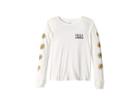 Billabong Kids Daisy Days Long Sleeve Tee (little Kids/big Kids) (cool Wip) Girl's T Shirt