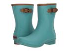 Chooka City Solid Mid Rain Boots (aqua) Women's Rain Boots
