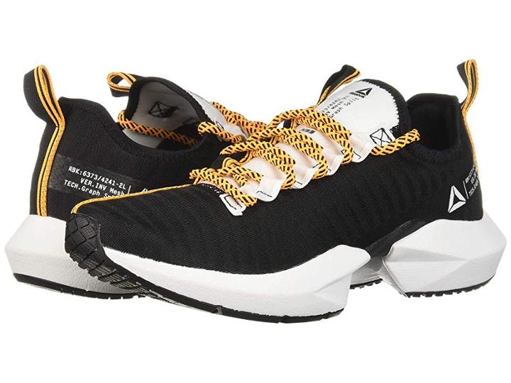Reebok Sole Fury Se (black/white/solar Gold) Men's Shoes