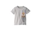 Nike Kids Just Do It Basketball Dri-fit Short Sleeve Tee (toddler) (dark Grey Heather) Boy's T Shirt