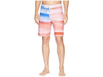 Toes On The Nose Americana Boardshorts (red) Men's Swimwear