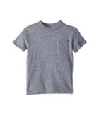 Chaser Kids Jersey Short Sleeve Pocket Tee (toddler/little Kids) (streaky Gray) Boy's T Shirt