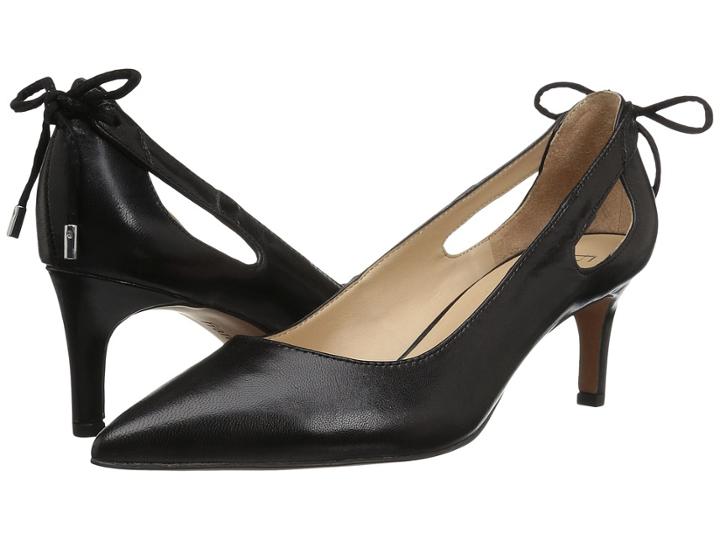 Franco Sarto Doe (black Leather) Women's Shoes