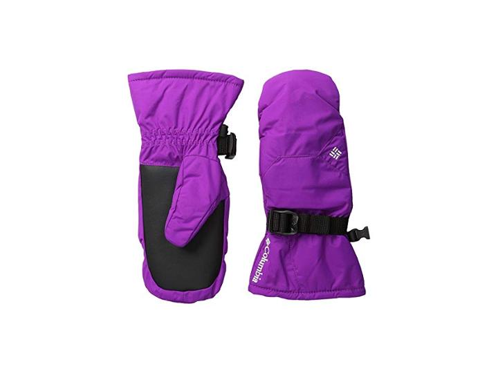 Columbia Kids Whirlibird Mitten (big Kids) (bright Plum) Ski Gloves