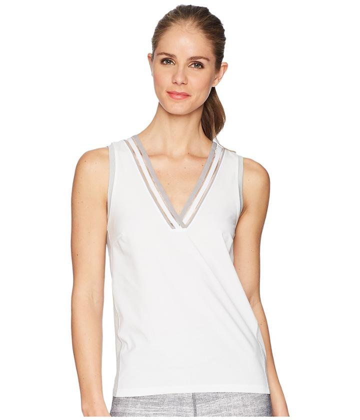 Lole Riana Top (white) Women's Sleeveless