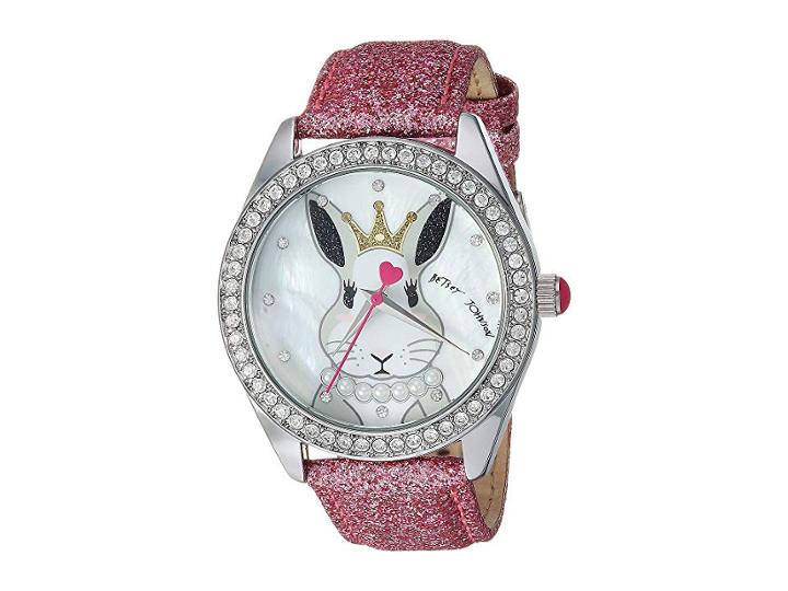 Betsey Johnson Y121-e5 Polyurethane (silver) Watches