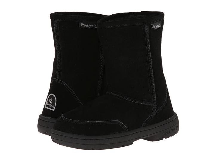 Bearpaw Kids Meadow (little Kid/big Kid) (black Ii) Kids Shoes