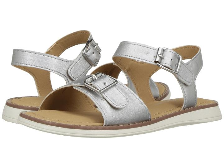 Hanna Andersson Caty (toddler/little Kid/big Kid) (silver) Girls Shoes