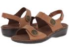 Aravon Candace (tan) Women's Sandals