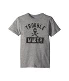 Chaser Kids Vintage Jersey Trouble Maker Tee (little Kids/big Kids) (streaky Gray) Boy's T Shirt