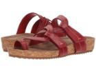 Walking Cradles Panama (red) Women's Clog/mule Shoes
