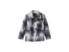 Superism Brody Button Up Long Sleeve Flannel Shirt (toddler/little Kids/big Kids) (grey) Boy's Clothing