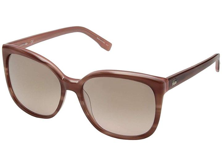 Lacoste L747s (striped Nude) Fashion Sunglasses