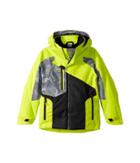 Obermeyer Kids Outland Jacket (little Kids/big Kids) (green Flash) Boy's Coat