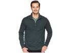 Calvin Klein The Classic 1/4 Zip (wintergreen) Men's Clothing