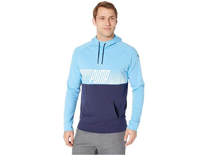 Puma A.c.e. Hoodie (peacoat/bonnie Blue) Men's Sweatshirt