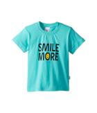 Superism Smile More Short Sleeve Tee (toddler/little Kids/big Kids) (teal) Boy's T Shirt