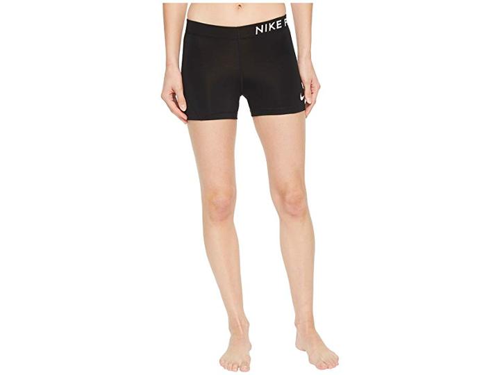 Nike Pro 3 Training Short (black/white) Women's Shorts