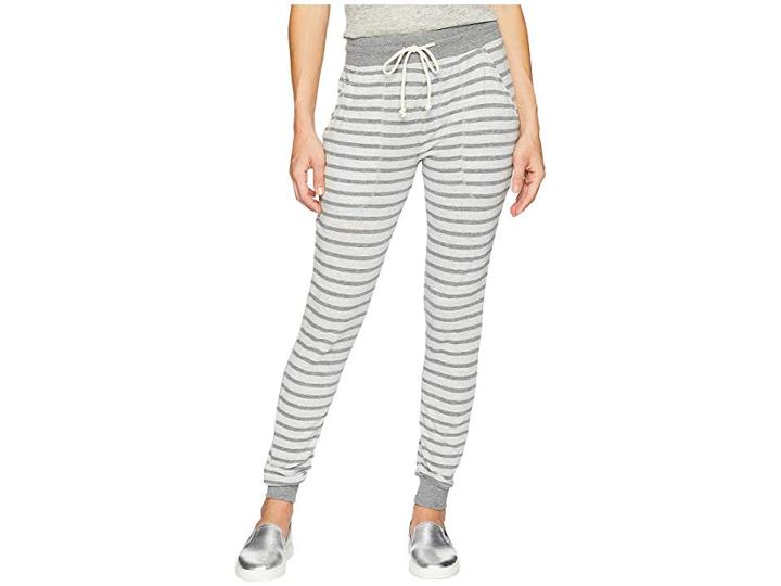 Alternative Eco Classic Jogger (eco Grey Riviera Stripe) Women's Casual Pants