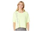 New Balance Release Layer Tee (solar Yellow Heather) Women's Clothing