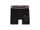 Under Armour Kids Armour Mid Shorts (big Kids) (black/graphite/graphite) Boy's Shorts