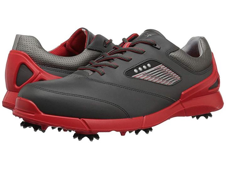 Ecco Golf Base One Hydromax (black/scarlet) Men's Golf Shoes