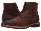 Trask Ike (brown Waxed Suede) Men's Shoes