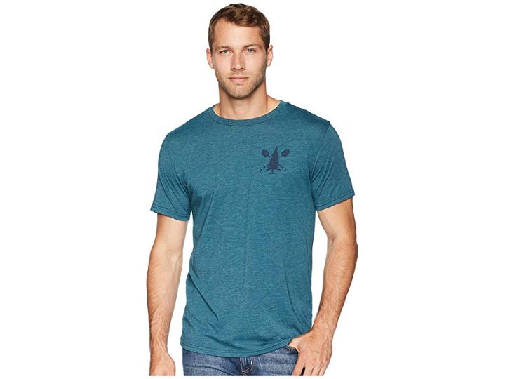 Tentree Support T-shirt (reflecting Pond) Men's Clothing