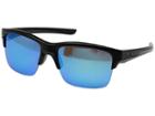 Oakley (a) Thinlink (matte Black/sapphire Iridium) Plastic Frame Fashion Sunglasses